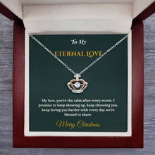 Crown Pendant Necklace – Royal Christmas Gift for Wife | Elegant Jewelry That Celebrates Her Inner Queen | Luxury Necklace She'll Treasure Forever