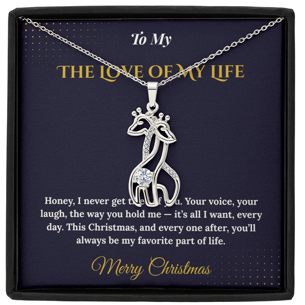 Giraffe Necklace – Cute Christmas Gift for Wife | Symbol of Grace, Love & Loyalty