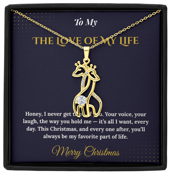 Giraffe Necklace – Cute Christmas Gift for Wife | Symbol of Grace, Love & Loyalty