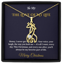 Giraffe Necklace – Cute Christmas Gift for Wife | Symbol of Grace, Love & Loyalty