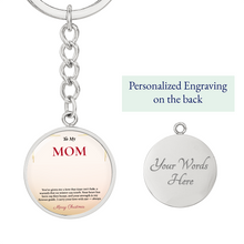 Personalized Christmas Gift for Mom | Everyday Accessory with a Touch of Love | Stylish Keepsake She'll Carry Always