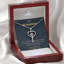 Heartscope Necklace – Unique Christmas Gift for Wife | Modern Jewelry That Reflects Passion & Grace | Meaningful Holiday Necklace She'll Adore