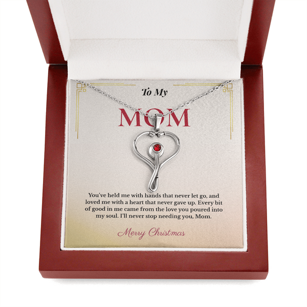 Unique Christmas Gift for Mom | Modern Jewelry That Reflects Her Passion, Strength & Grace | Meaningful Holiday Necklace She'll Love