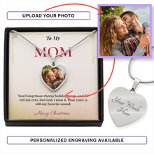 Personalized Christmas Gift for Mom | Custom Photo Jewelry That Captures Family Love | Elegant Keepsake She'll Treasure Forever