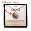 Custom Christmas Gift for Mom | Upload a Special Picture | Meaningful Jewelry That Reflects Love & Family Bonds