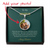 Buyer Upload Circle Necklace – Custom Christmas Gift for Sister | Unique Personalized Holiday Jewelry